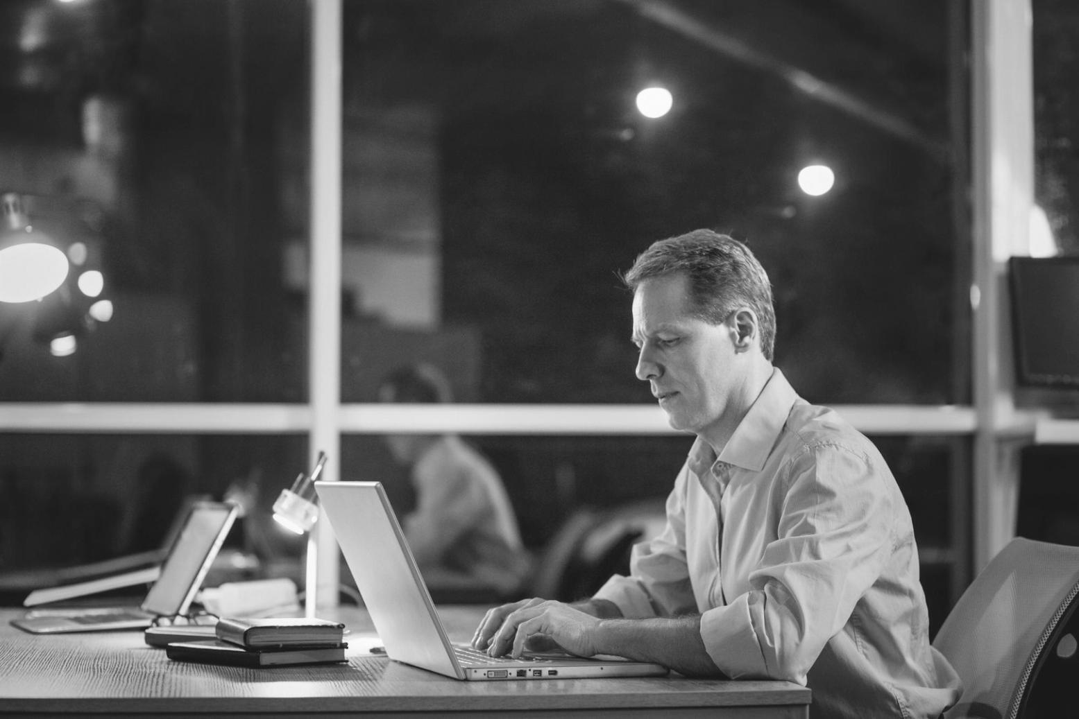 Modern office workspace with accessibility-focused design elements and collaborative areas